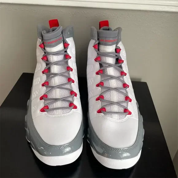 Nike Air Jordan 9 Retro Fire Red Men's Size 13 High Top Athletic Sneakers 2023 - Picture 4 of 11